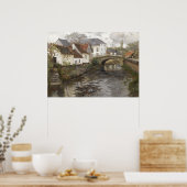 Engels landschapsverf,  landschap poster (Keuken)