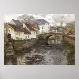 Engels landschapsverf,  landschap poster