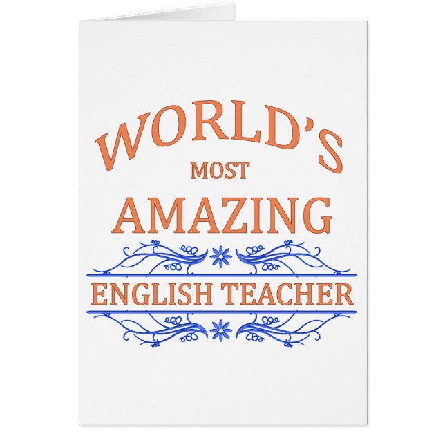 Engels leraar (Voorkant)