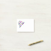 Engels leraar post-it® notes (Op bureau)