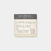 Engels leraar | stijl post-it® notes (Voorkant)