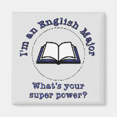 Engels majoor Magnet Magneet (Voorkant)