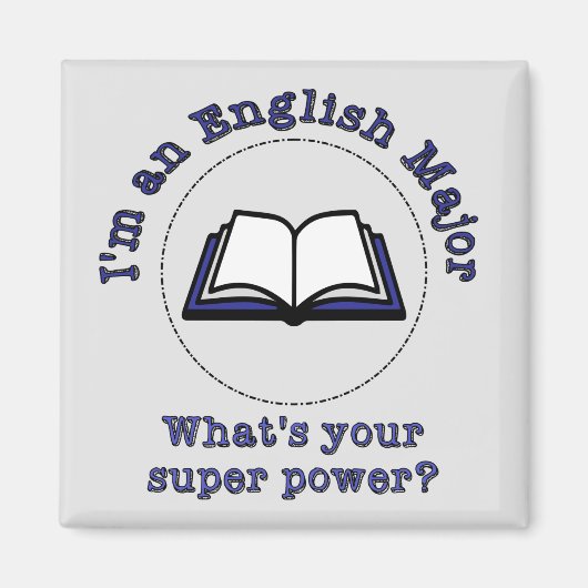 Engels majoor Magnet Magneet (Voorkant)