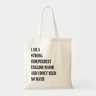 Engels majoor tote bag