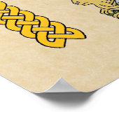 Engels Medieval Knight Circa 1430 Poster (Hoek)