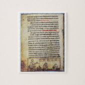 Engels miniatuur, 'Medica', ter illustratie van ee Legpuzzel (Verticaal)