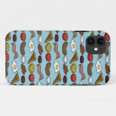 Engels ontbijt Case-Mate iPhone case (Achterkant (horizontaal))