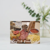 Engels ontbijtBriefkaart Briefkaart (Staand voorkant)
