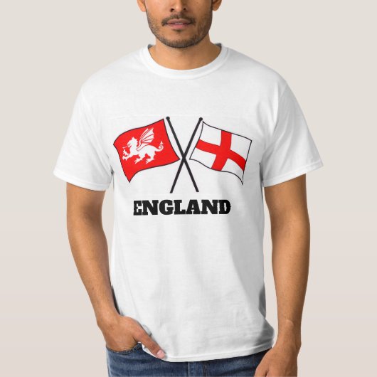 Engels Patriot T-shirt (St George's Day) (Voorkant)