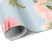 Engels platteland bloementuin cadeaupapier (Rol Hoek)