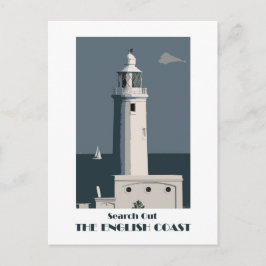 Engels retro-briefkaart van de Coast 1920s Briefkaart