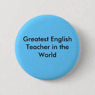 Engels Ronde Button 5,7 Cm
