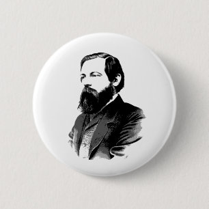 Engels Ronde Button 5,7 Cm