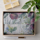 Engels Roos Florals Ephemeral Writers Decoupage Tissuepapier (Geschenk)