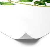 Engels Roos Poster (Hoek)