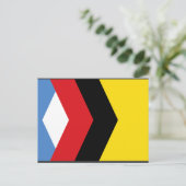 Engels , Rusland Briefkaart (Staand voorkant)