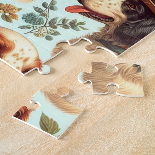 Engels Setter Naadloos Legpuzzel (Zijkant)