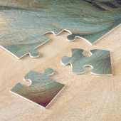  Engels Setter olieverfschilderij Legpuzzel (Zijkant)