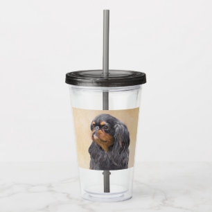 Engels Speelgoed Spaniel Schilderen Originele Dier Acryl Drinkbeker