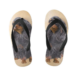 Engels Speelgoed Spaniel Schilderen Originele Dier Kinder Teenslippers