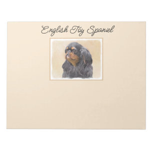 Engels Speelgoed Spaniel Schilderen Originele Dier Notitieblok