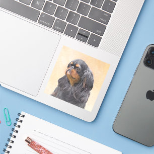 Engels Speelgoed Spaniel Schilderen Originele Dier Sticker