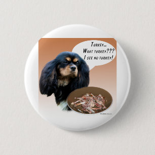 Engels Speelgoed Spaniel Turkije Ronde Button 5,7 Cm