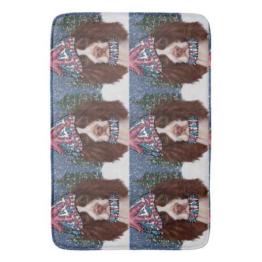 ENGELS SPRINGER SPANIEL BADMAT (Voorkant Verticaal)