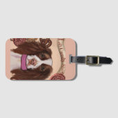 Engels Springer Spaniel Bagagelabel (Voorkant (horizontaal))