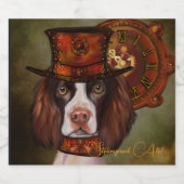 Engels Springer Spaniel Bier Etiket (Enkel label)