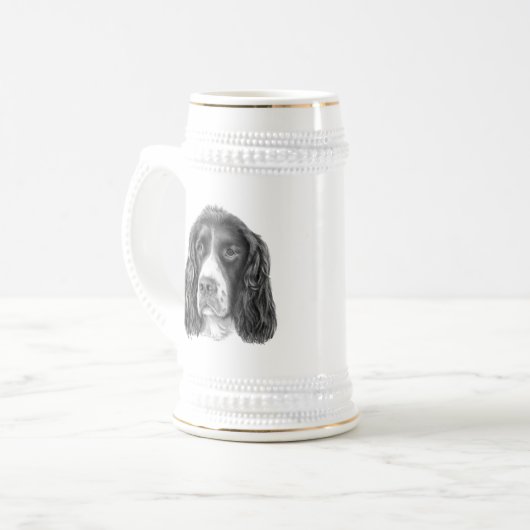 Engels Springer Spaniel Bierpul (Voorkant links)