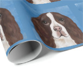 ENGELS SPRINGER SPANIEL CADEAUPAPIER (Rol Hoek)