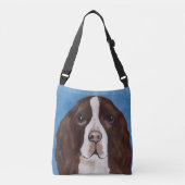 ENGELS SPRINGER SPANIEL CROSSBODY TAS (Voorkant)