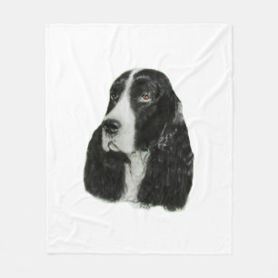 Engels Springer Spaniel Fleece Deken