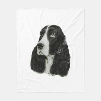 Engels Springer Spaniel Fleece Deken