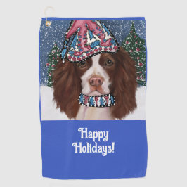 ENGELS SPRINGER SPANIEL GOLFHANDDOEK