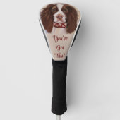 ENGELS SPRINGER SPANIEL GOLFHEADCOVER (Voorkant)