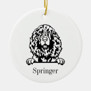 Engels Springer Spaniel hond ornament