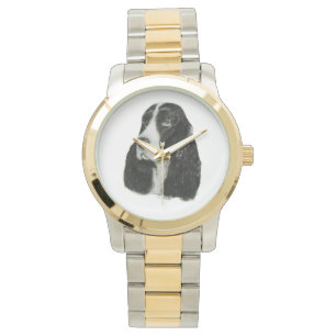 Engels Springer Spaniel Horloge