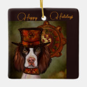 Engels Springer Spaniel Keramisch Ornament (Voorkant)