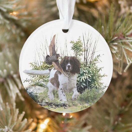 Engels Springer Spaniel Ornament (Boom)