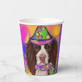 Engels Springer Spaniel Papieren Bekers (Achterkant)