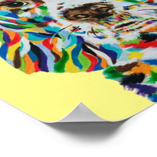 Engels Springer Spaniel Poster (Hoek)