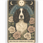 Engels Springer Spaniel Sticker (Voorkant)