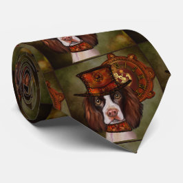 Engels Springer Spaniel Stropdas