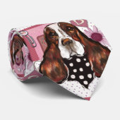 ENGELS SPRINGER SPANIEL STROPDAS (Opgerold)