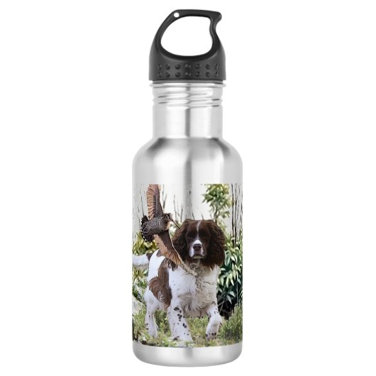 Engels Springer Spaniel Waterfles (Voorkant)