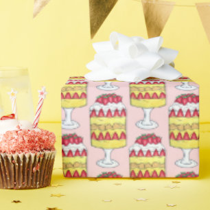 Engels Trifle Fruit Custard Dessert British Food Cadeaupapier