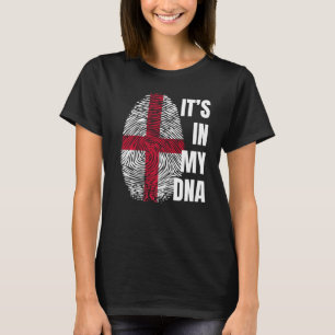 Engels Vlag dna Fingerprint England St George Cro T-shirt