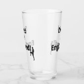 Engels Voetbal Speler aanpasbaar Glas (Rechts)